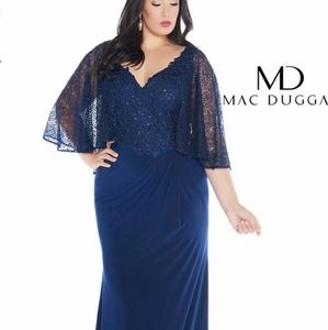 Mac Duggal long Formal dress